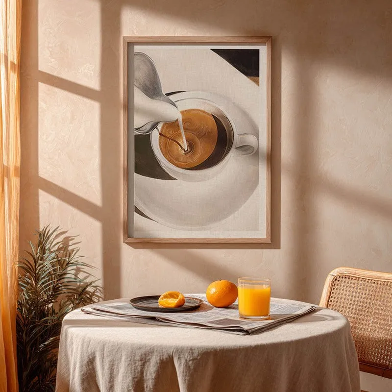 HotPour Archival Canvas Wall Art - Brown media 4