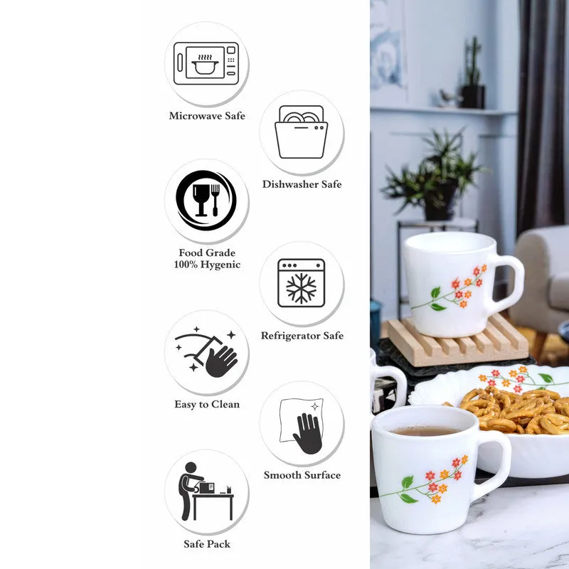 Cello Flowery Max Tea & Snack Set - Five Piece Set media 4