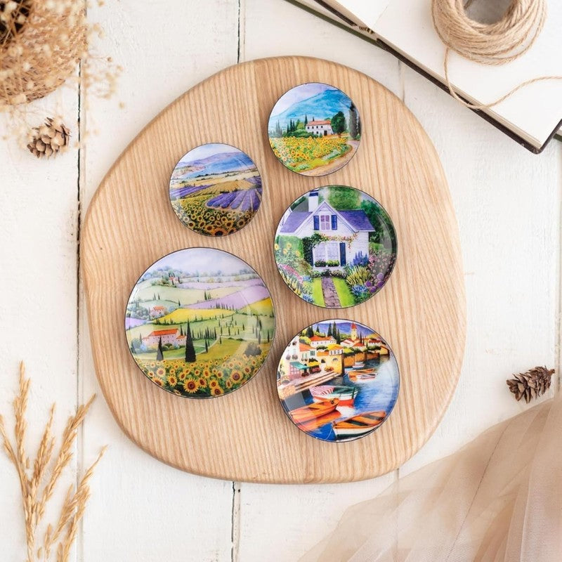 Tuscan Life Fridge Magnet - Set Of Five media 3
