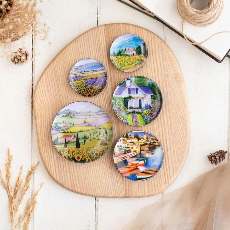 Tuscan Life Fridge Magnet - Set Of Five media 3