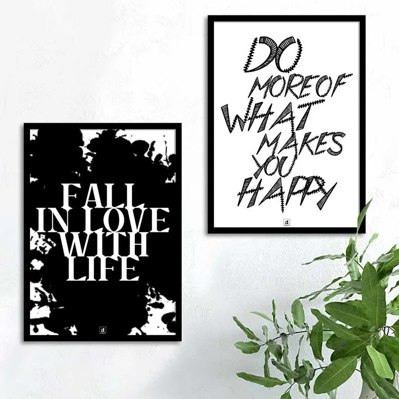 In Love With Life Wall Art - Set Of Two media 1