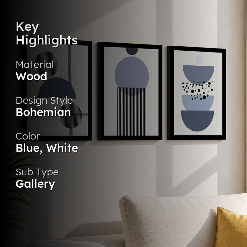 Expressive Explorations Wall Art - Set Of Three media 2