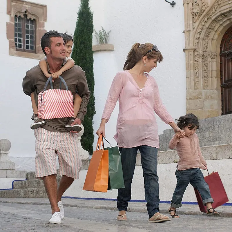 Stripe Safe Nylon Lunch Bag media 3
