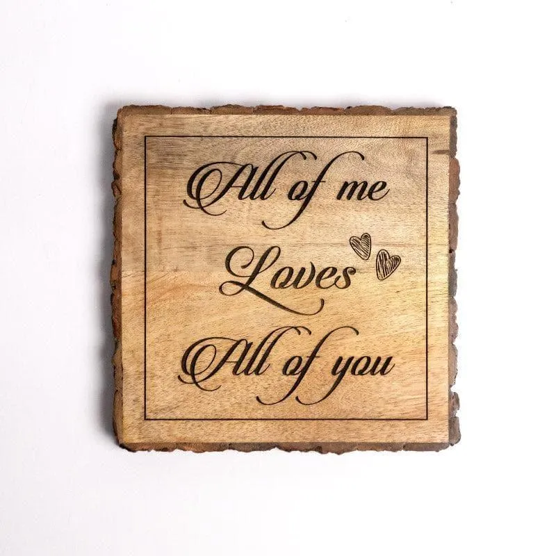 All Of Me Loves You Table Accent media 5
