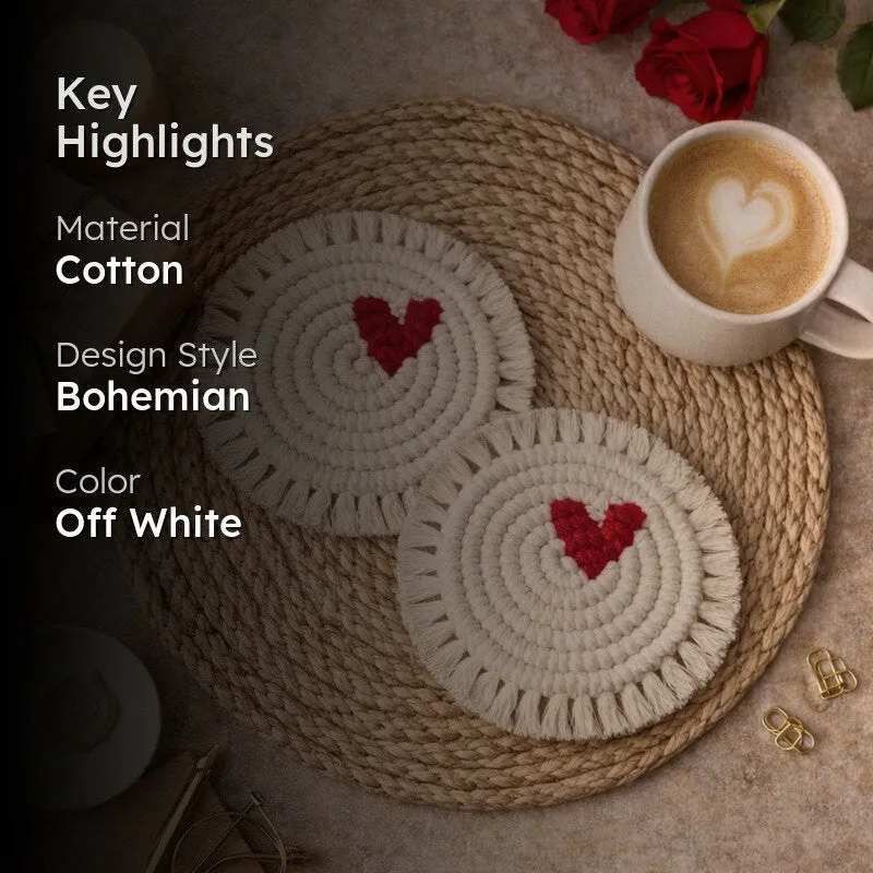 Love Knot Coaster Set - Set of Two media 2