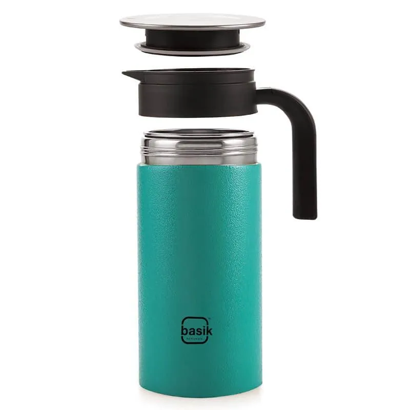 Hydra Stainless Steel Water Jug (Teal) - 1450 ML media 5