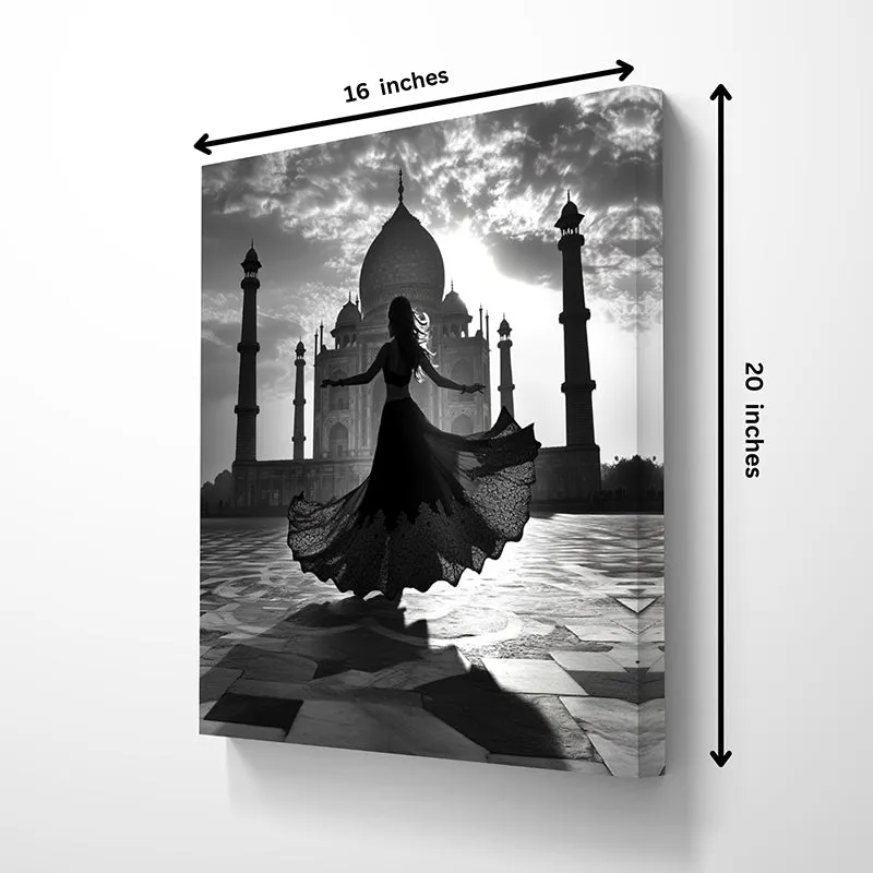 Silhouett Taj Wall Art media 5