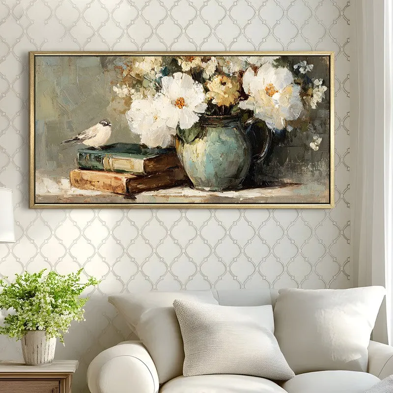 Serendipity Canvas Wall Painting With Frame media 4
