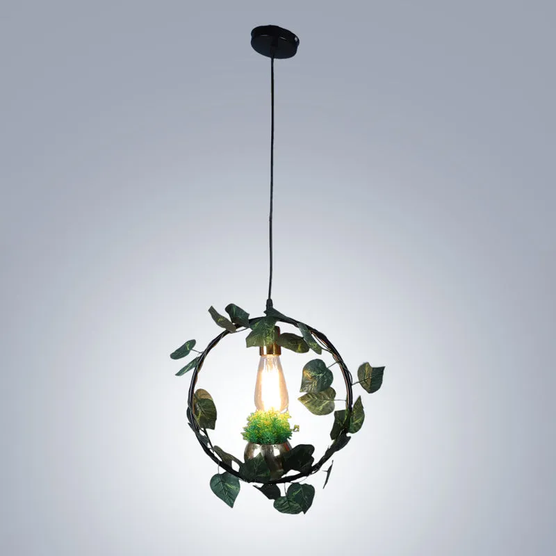 Wreatha Iron Ceiling Lamp media 5