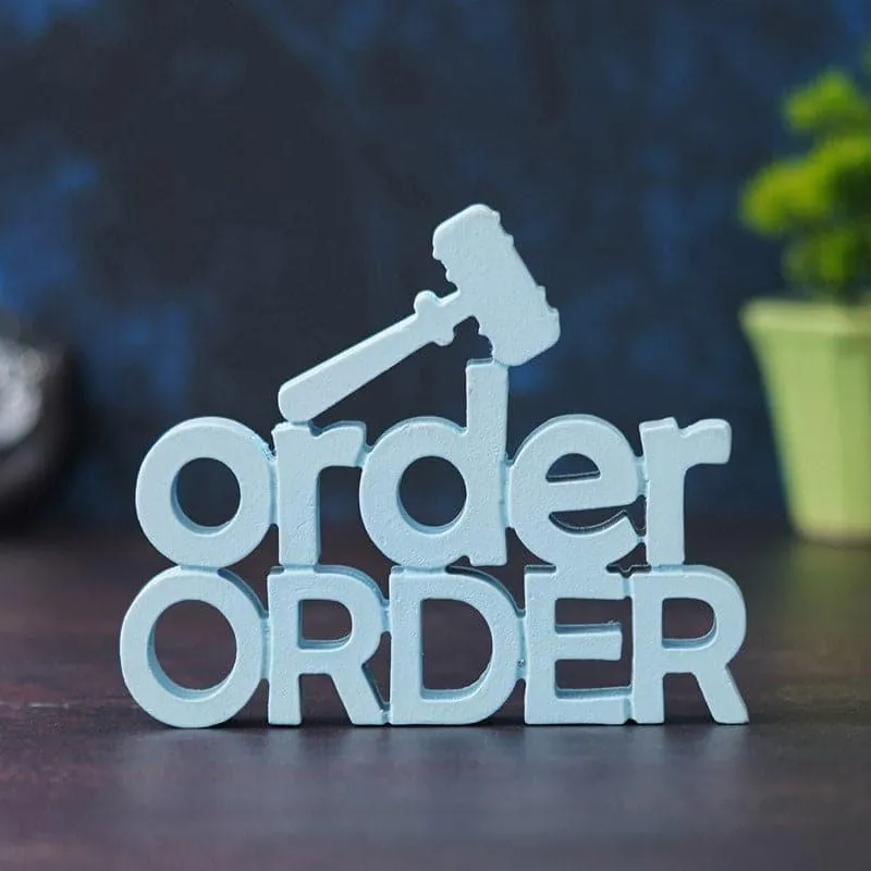 Order Hammer Typography Showpiece media 3