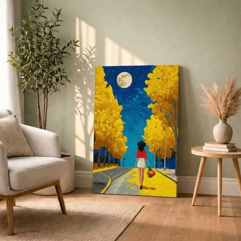 Reflected Calm Landscape Canvas Wall Art media 1