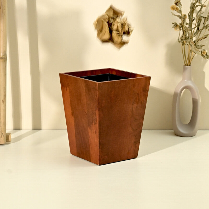 Chara Wooden Dustbin media 8
