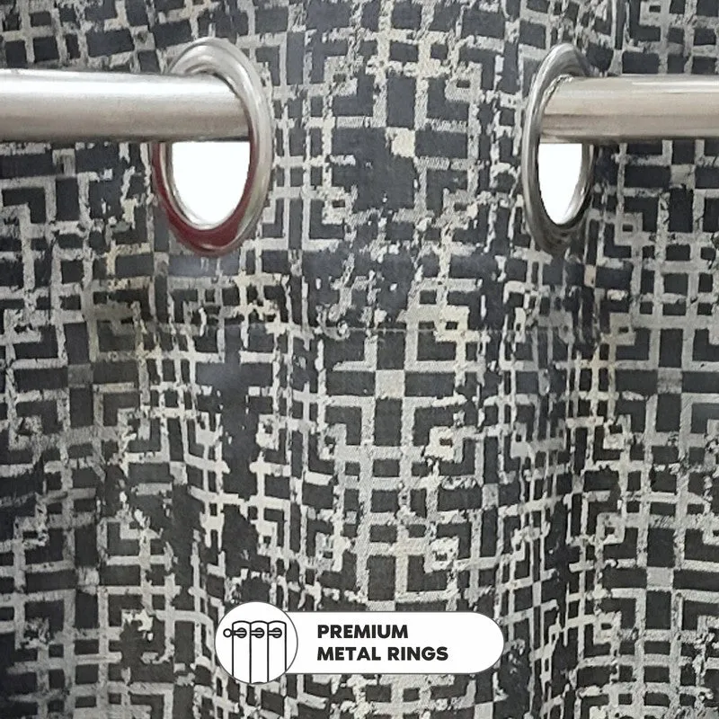 Brezza Solid Curtains - Set Of Two media 5
