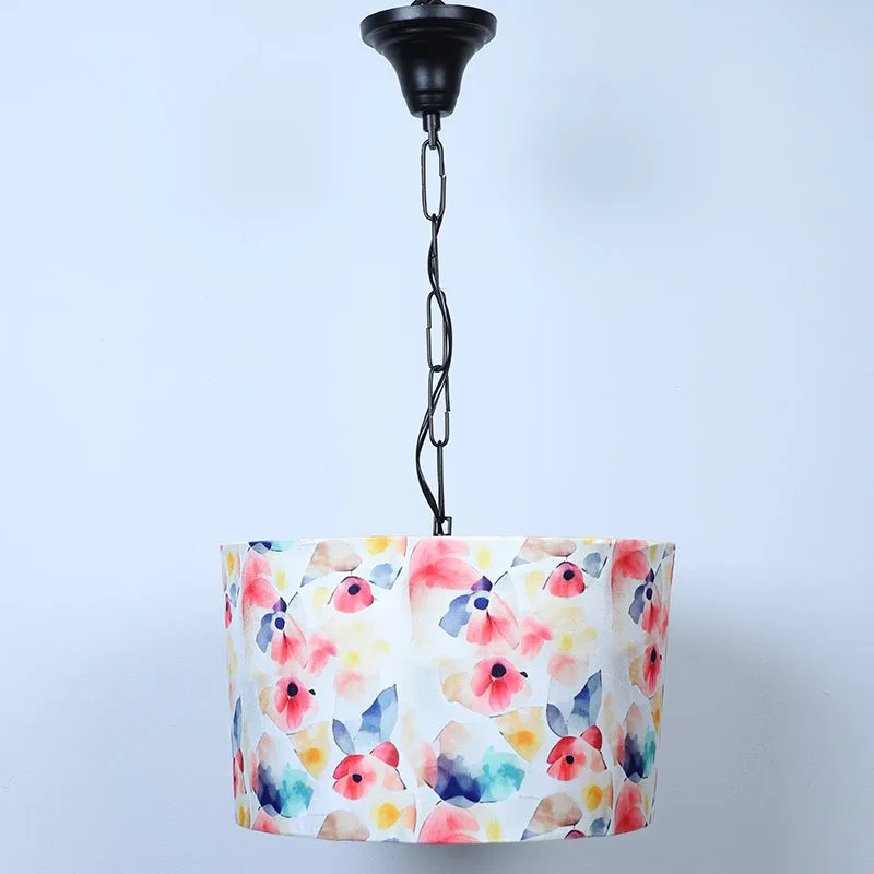 Luna Borealis Printed Iron Ceiling Lamp media 2