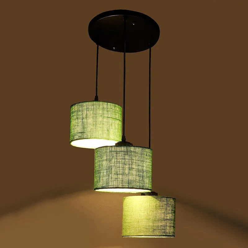 Lumera Drift Metal Ceiling Lamp - Green media 6