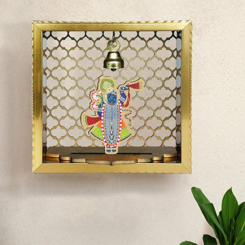 Krishna Deva Wall Mounted Mandir media 1