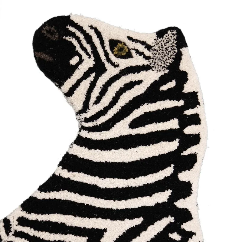 Zebra Style Cotton Carpet media 5
