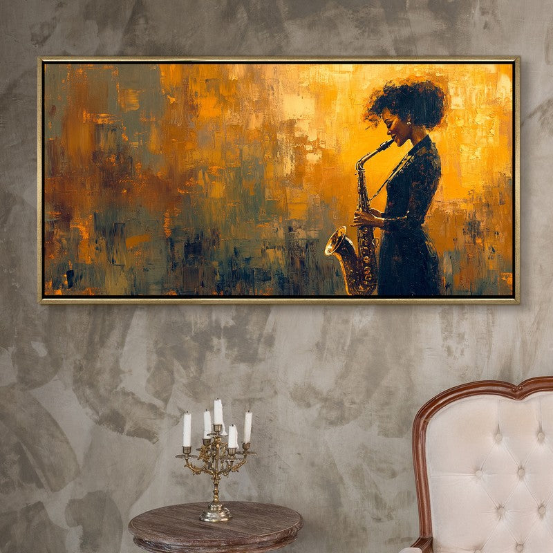 Resonance Canvas Wall Painting With Frame