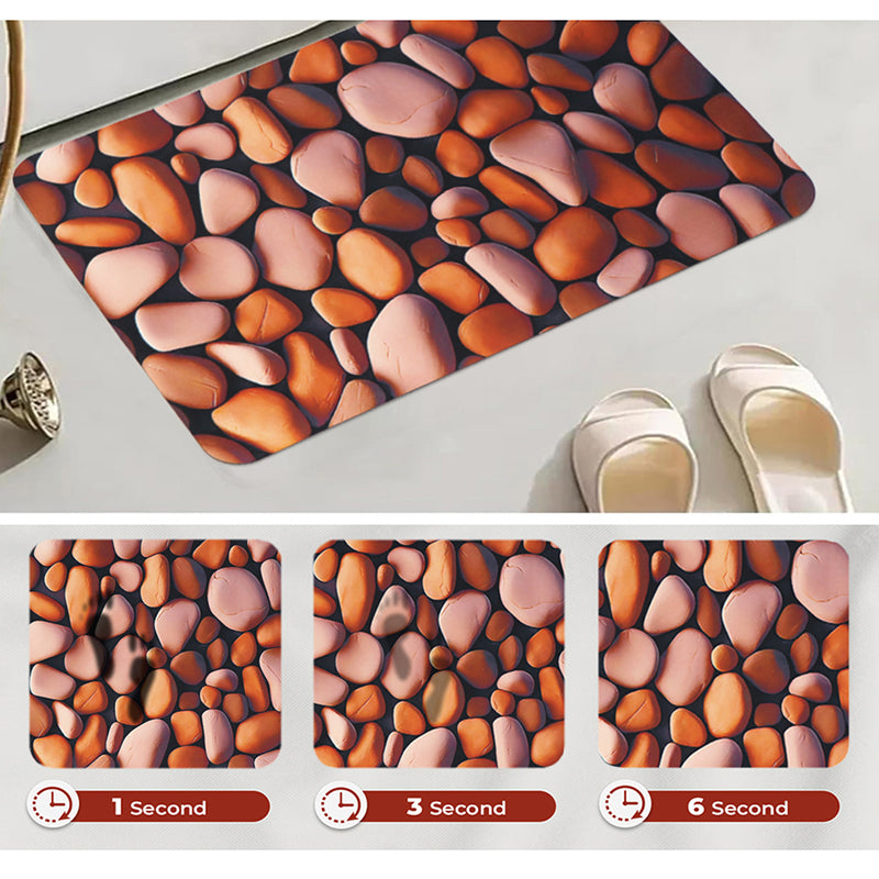 Pebbled Steps Anti Skid Bath Mat media 5