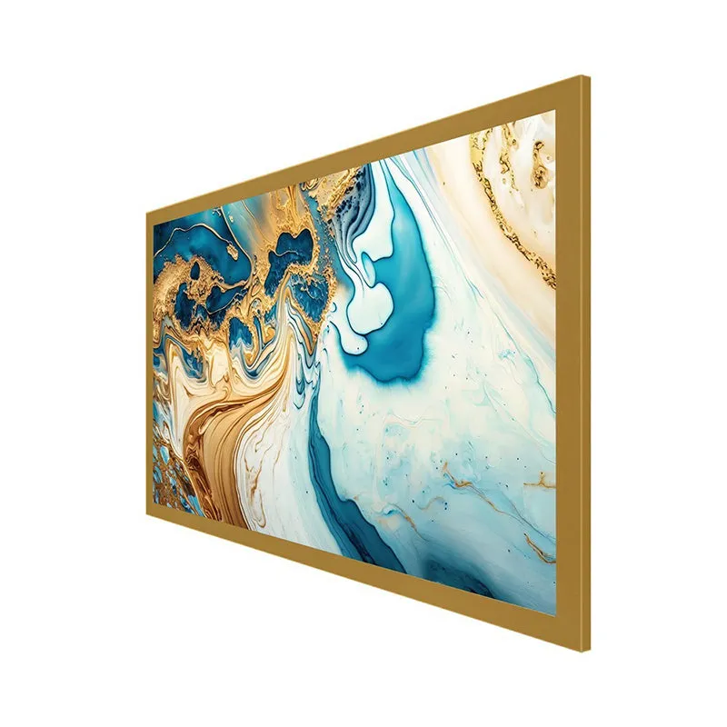 Oil Spill Swirls Canvas Wall Painting media 7