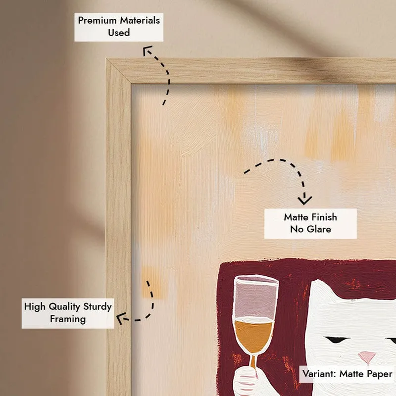 Sip Muse Archival Canvas Wall Art - Brown media 9