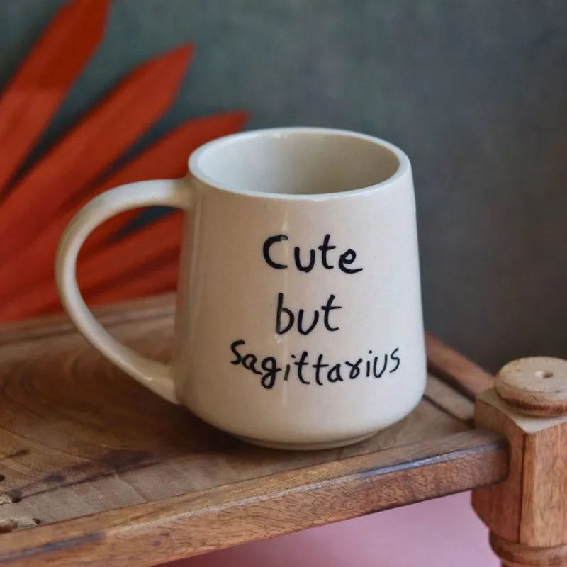 Cute But Sagittarius Coffee Mug (250 mL) media 4