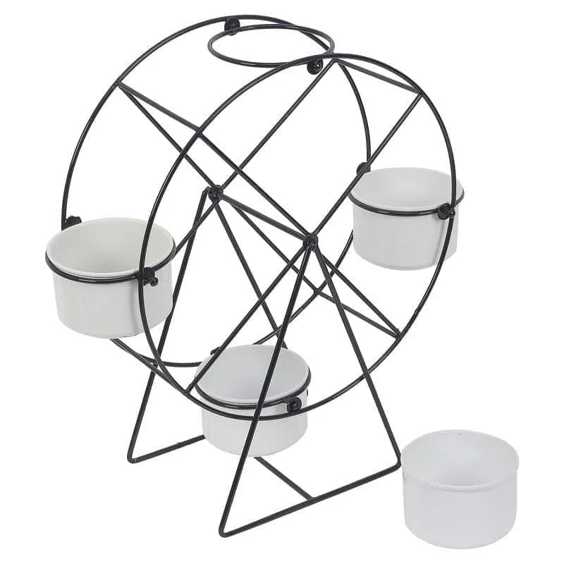 Wheel Fun Planter - White media 5