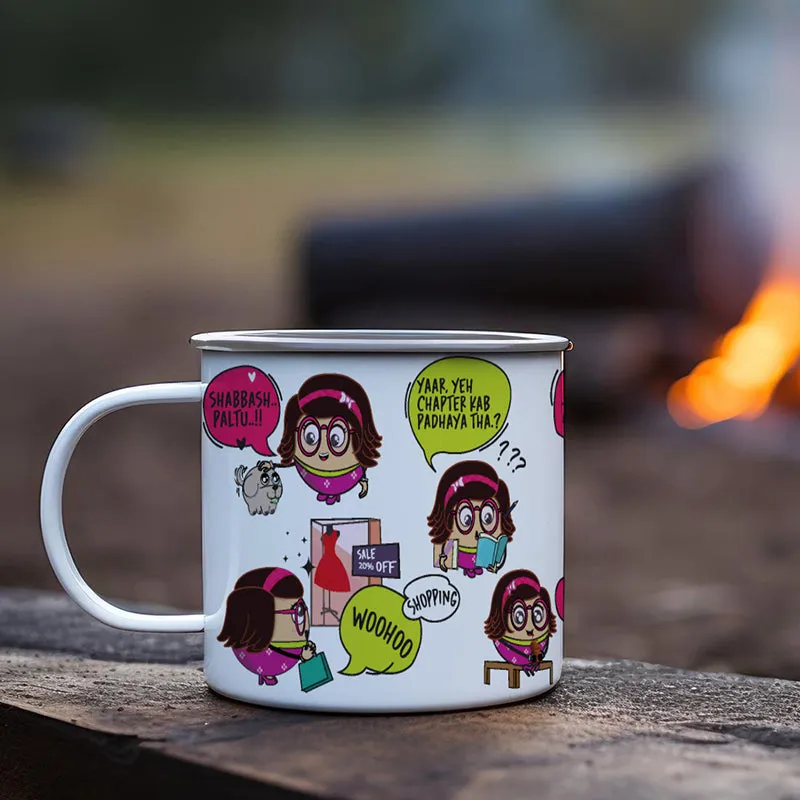 Quirky Steel Coffee Mug (250 mL) media 3