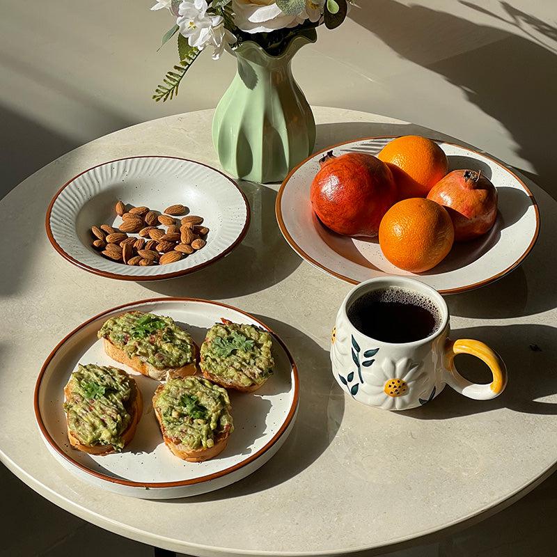 Quita Ceramic Serving Set - Four Piece Set