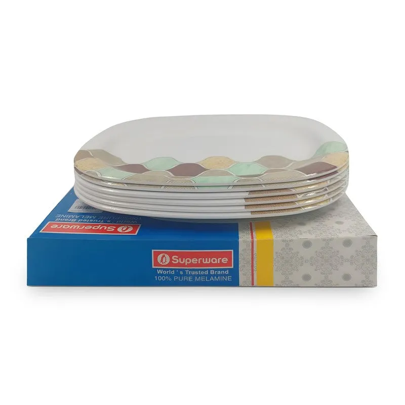 Texture Melamine Dinner Plates - Set of Six media 8