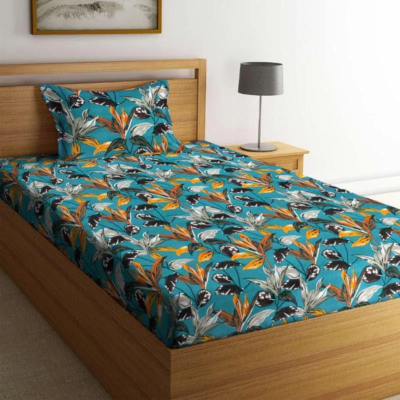 Neela Floral Bedsheet - 150 GSM media 3