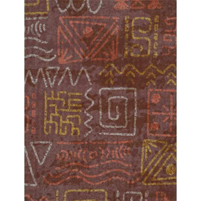 Yanika Boho Carpet - Maroon - 6