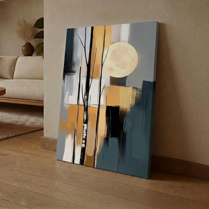 Ethereal Whirl Canvas Abstract Wall Art