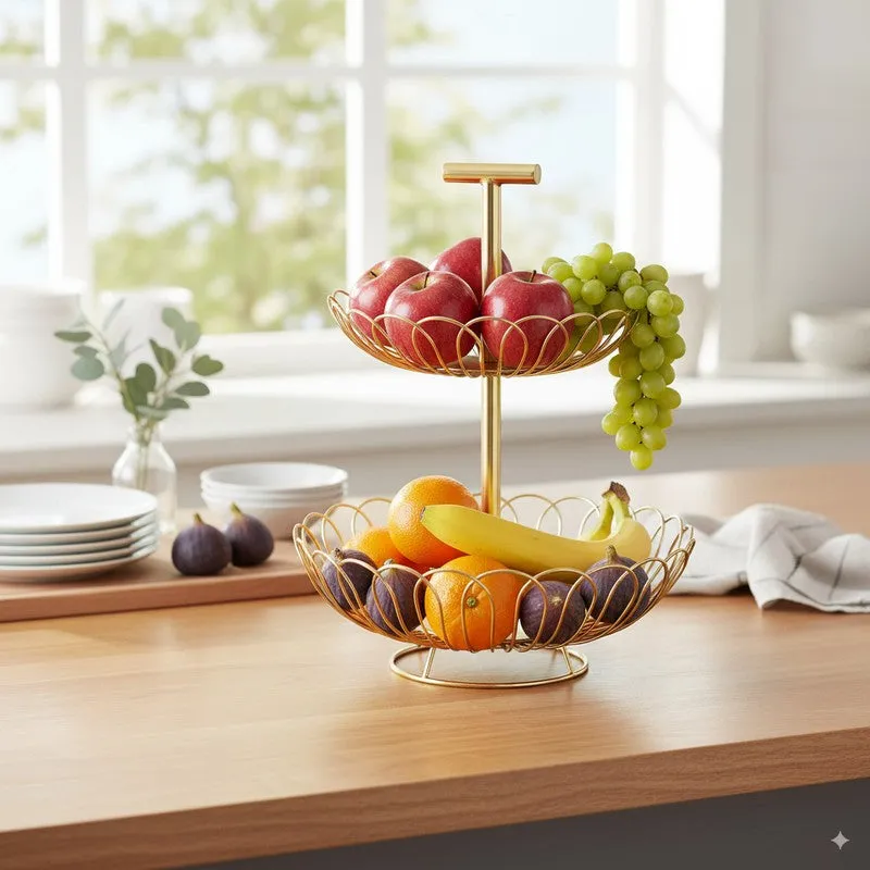 Liora Gleam Fruit Basket media 1