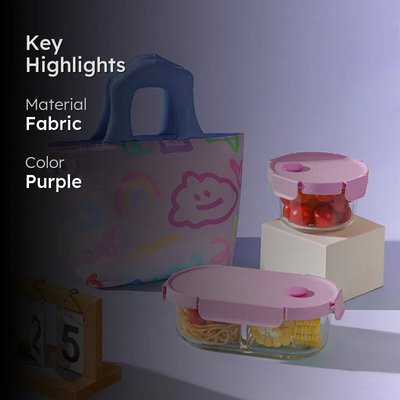 Leakproof Lunch Bag - Purple media 2
