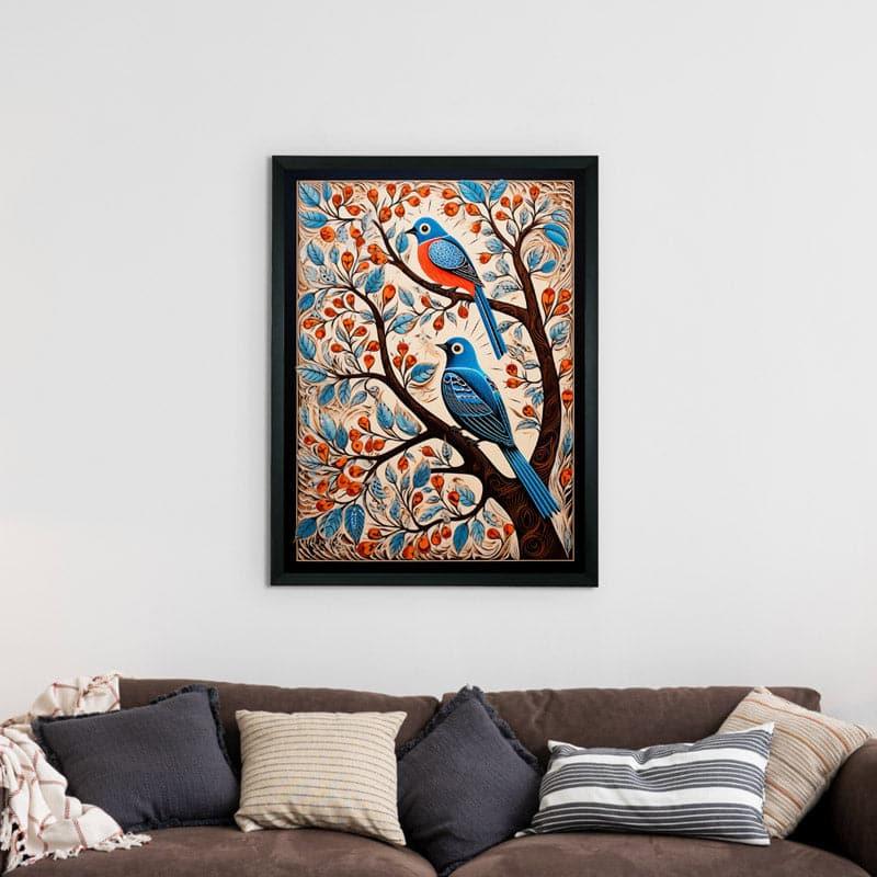 Chirpy Chill Canvas Wall Art