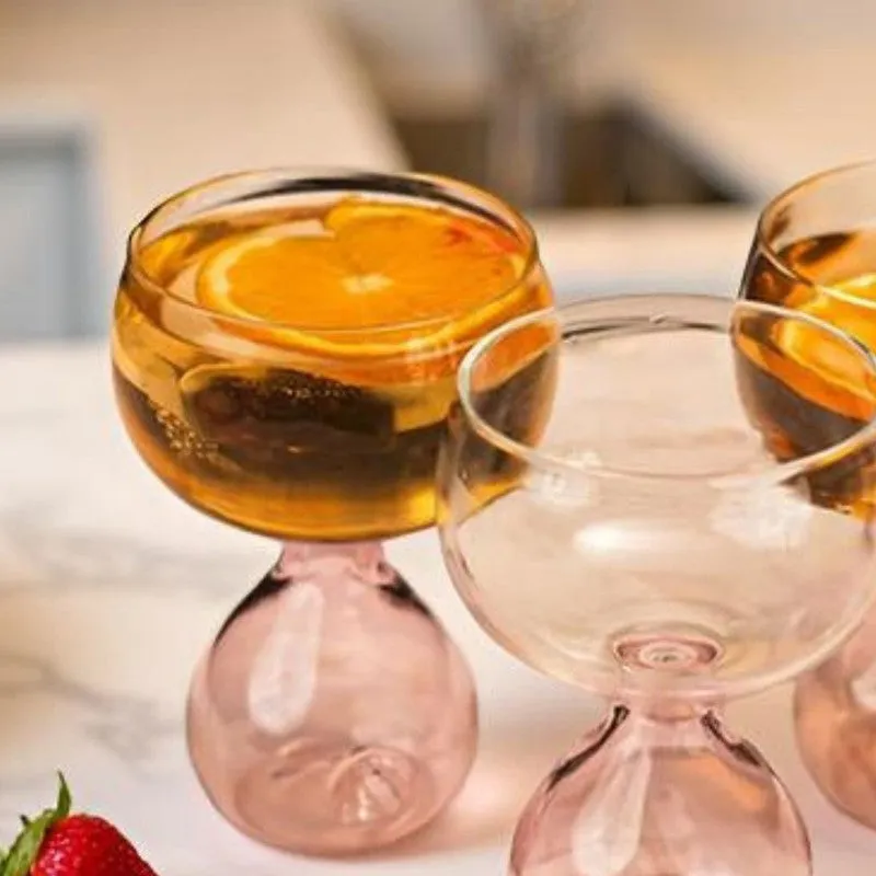 Twilight Toast Goblet Cocktail Glass(250 mL) - Set Of Four media 3