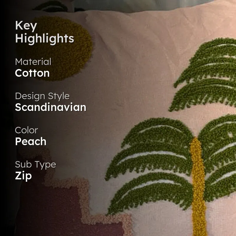 Tropikal Palms Cushion Cover - Set Of Three media 2