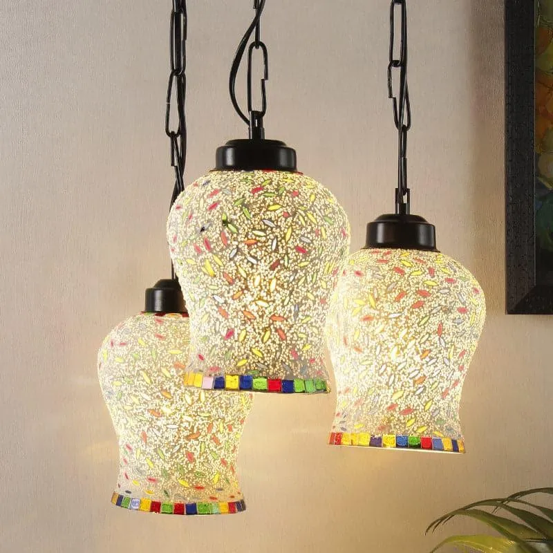 Chroma Glitter Cluster Ceiling lamp media 1
