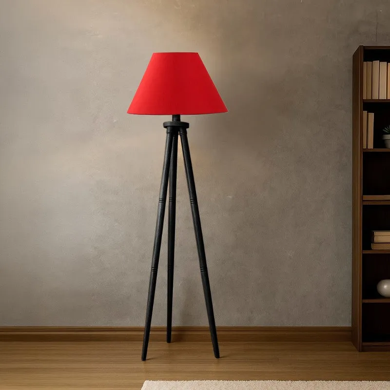 TriElite Conical Floor Lamp (Red) media 2