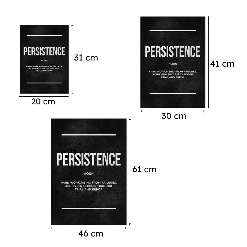 Persistence Principle Wall Poster media 10