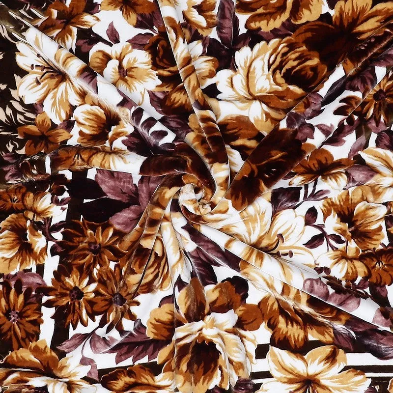 Monte Carlo Autumn Blossom Blanket - 1000 GSM media 7