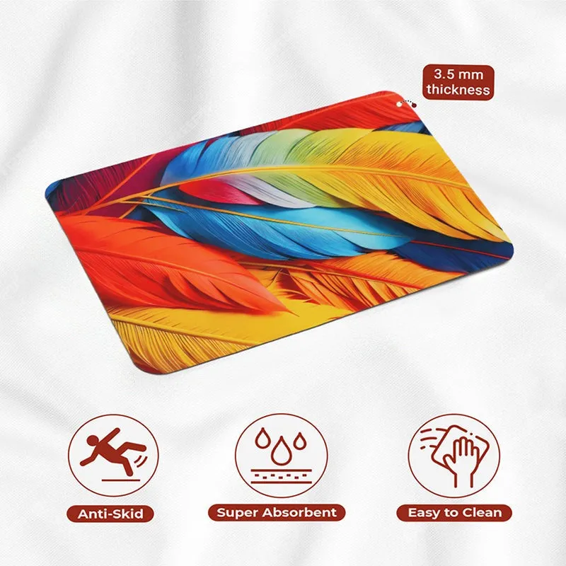 Vivid Plume Anti Skid Bath Mat media 6