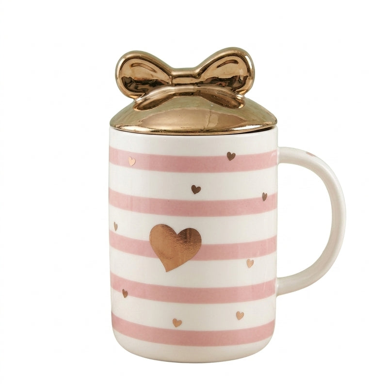 Love Ceramic Coffee Mug (350 mL) - Pink media 5