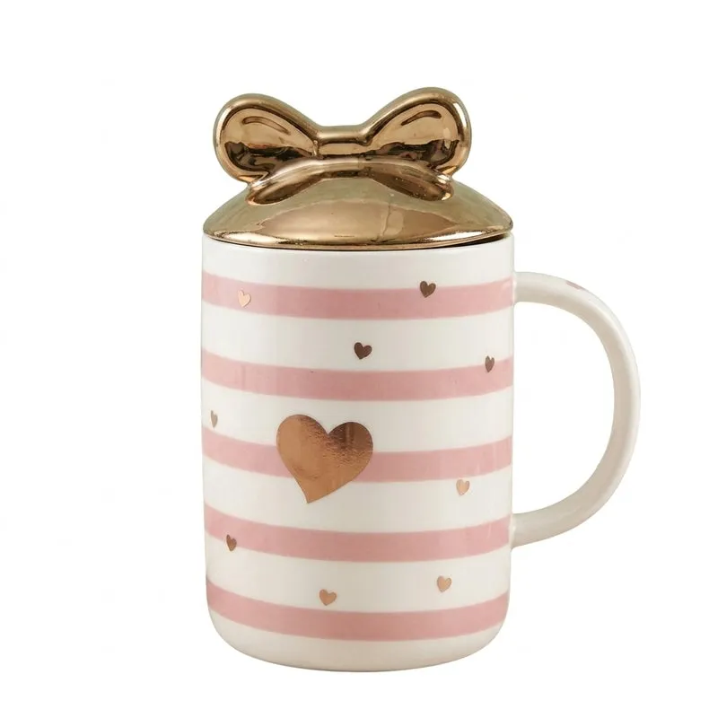 Love Ceramic Coffee Mug (350 mL) - Pink media 5