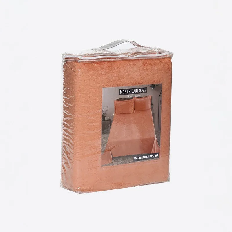 Monte Carlo MuseWeave Bedsheet (Orange) - 280 GSM media 6