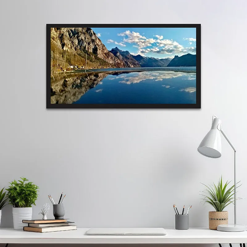 Lake Vista Canvas Wall Painting media 6