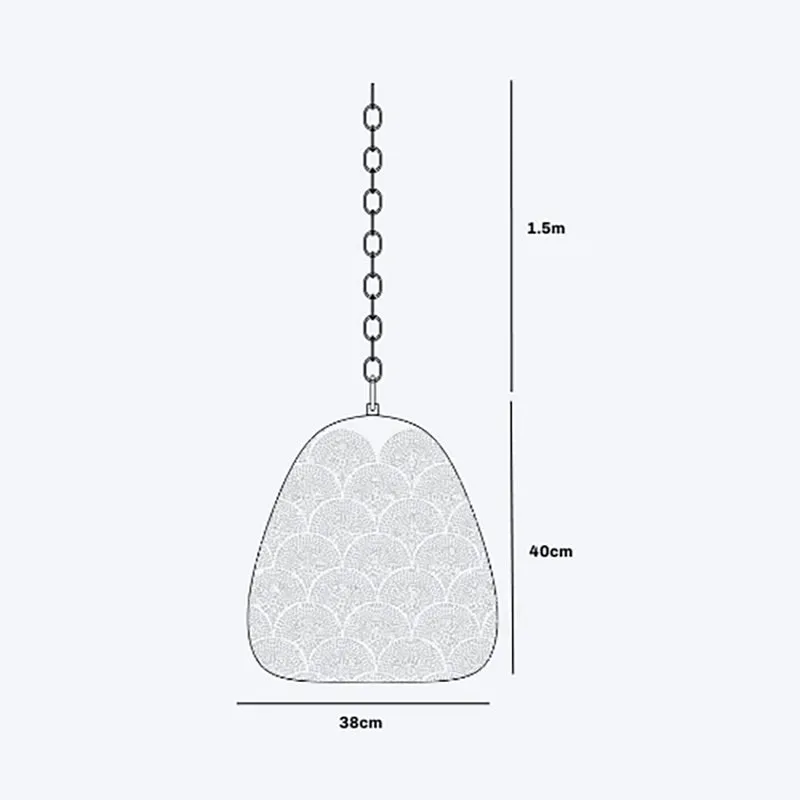 Fig Living Casablanca 200 Ceiling Lamp - Gold media 4