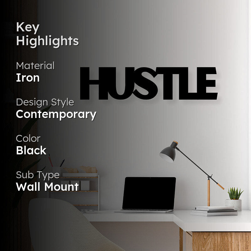 Hustle  Iron Wall Accent media 2