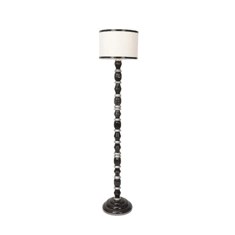 Moha Floor Lamp - White & Black media 4